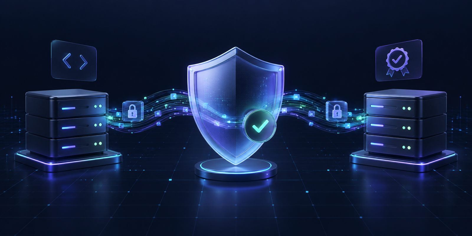 Secure webhook data flow protected by authentication and verification